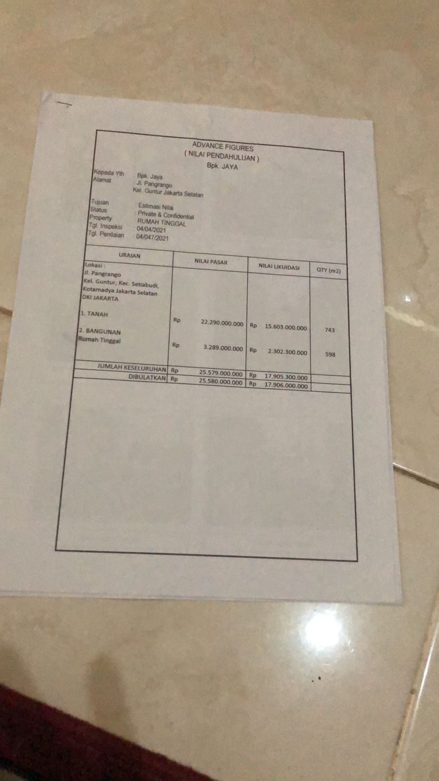 Rumah Kost 20 Kamar thumbnail 2
